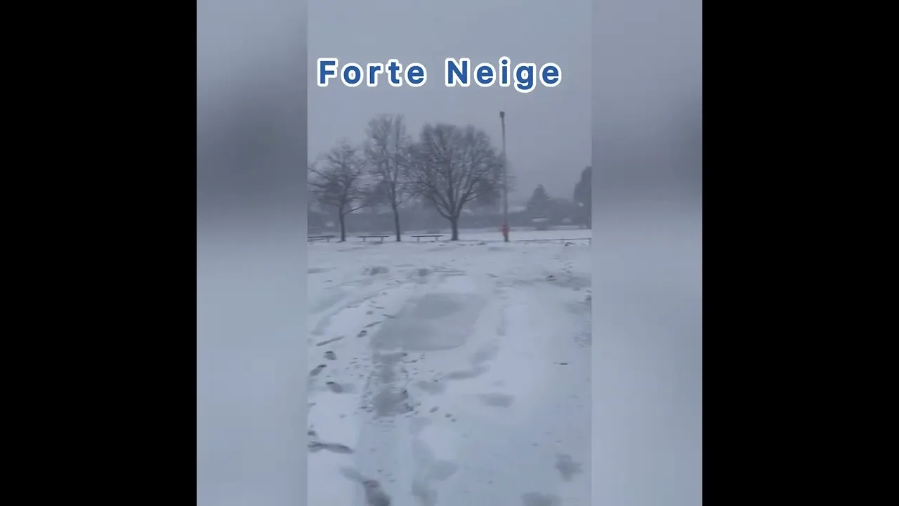 savoie : fortes chutes de neige au grand bornand et premières stations ouvertes