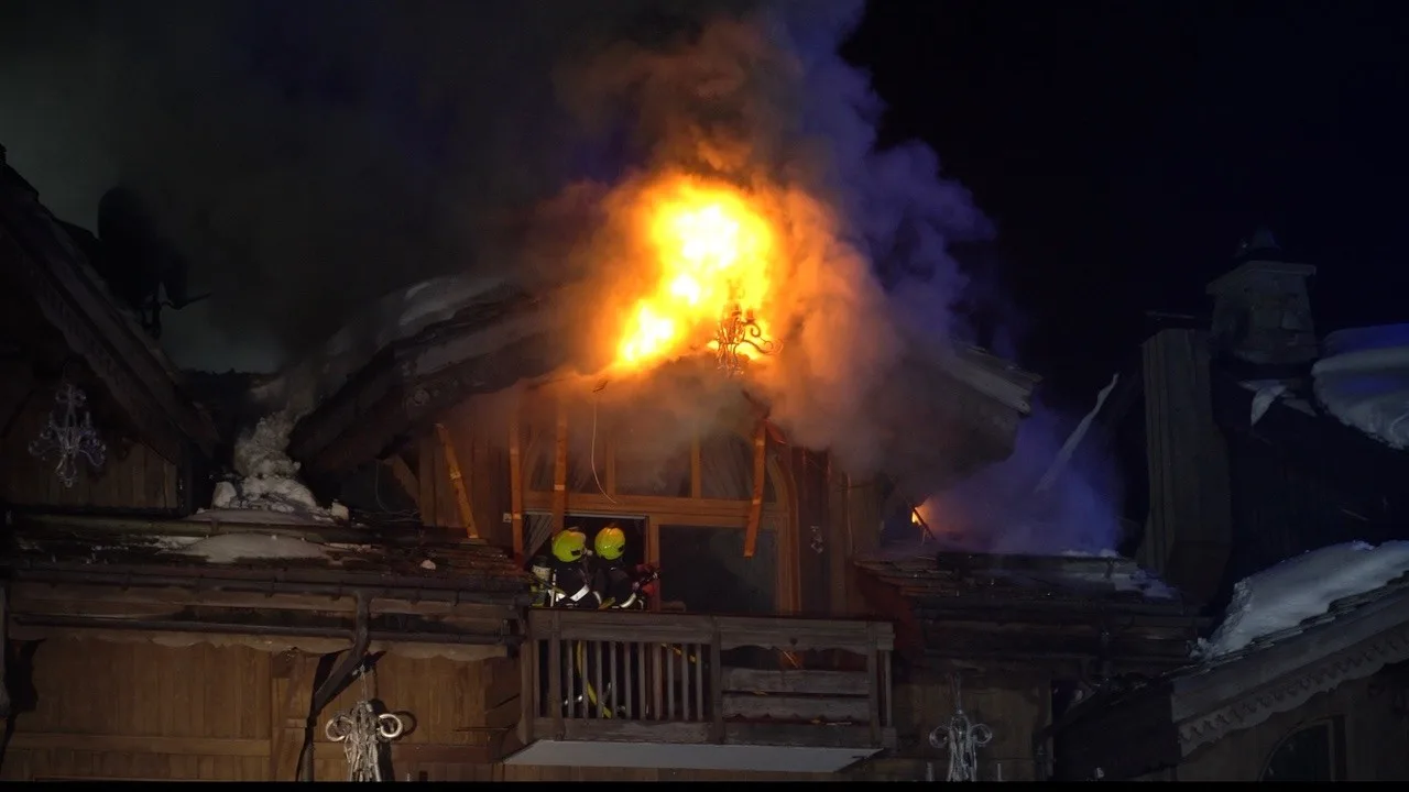 incendie à courchevel savoie : 270 personnes évacuées d’un hôtel 5 étoiles en pleine nuit